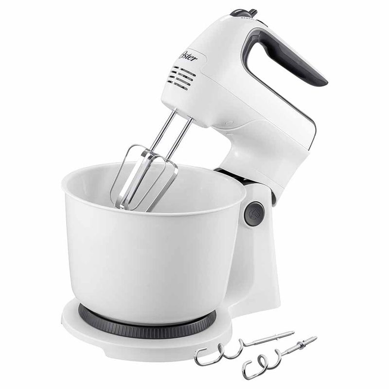 OSTER - BATIDORA DE MANO Y PEDESTAL OSTER BLANCA  FPSTHS3610