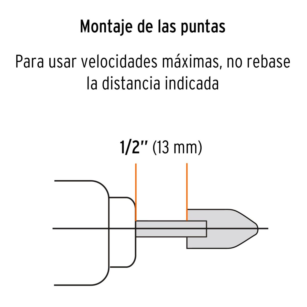 TRUPER - Juego de 7 piedras montadas zanco 1/4", uso general, Truper