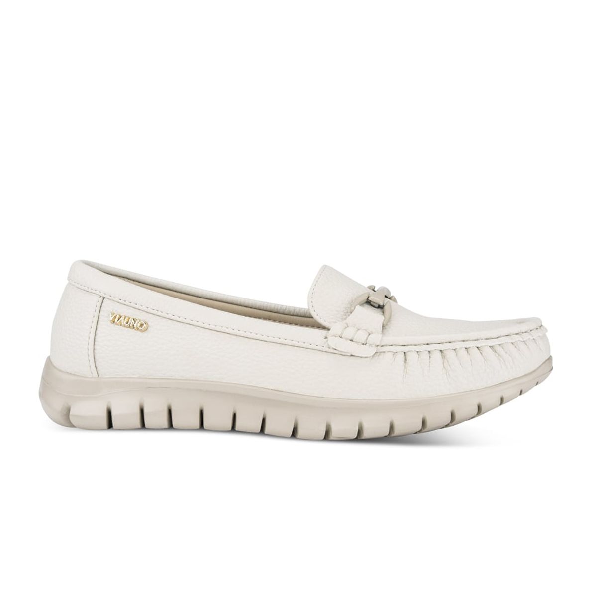 VIA UNO - Mocasin Via Uno PN06 Beige - Mujer