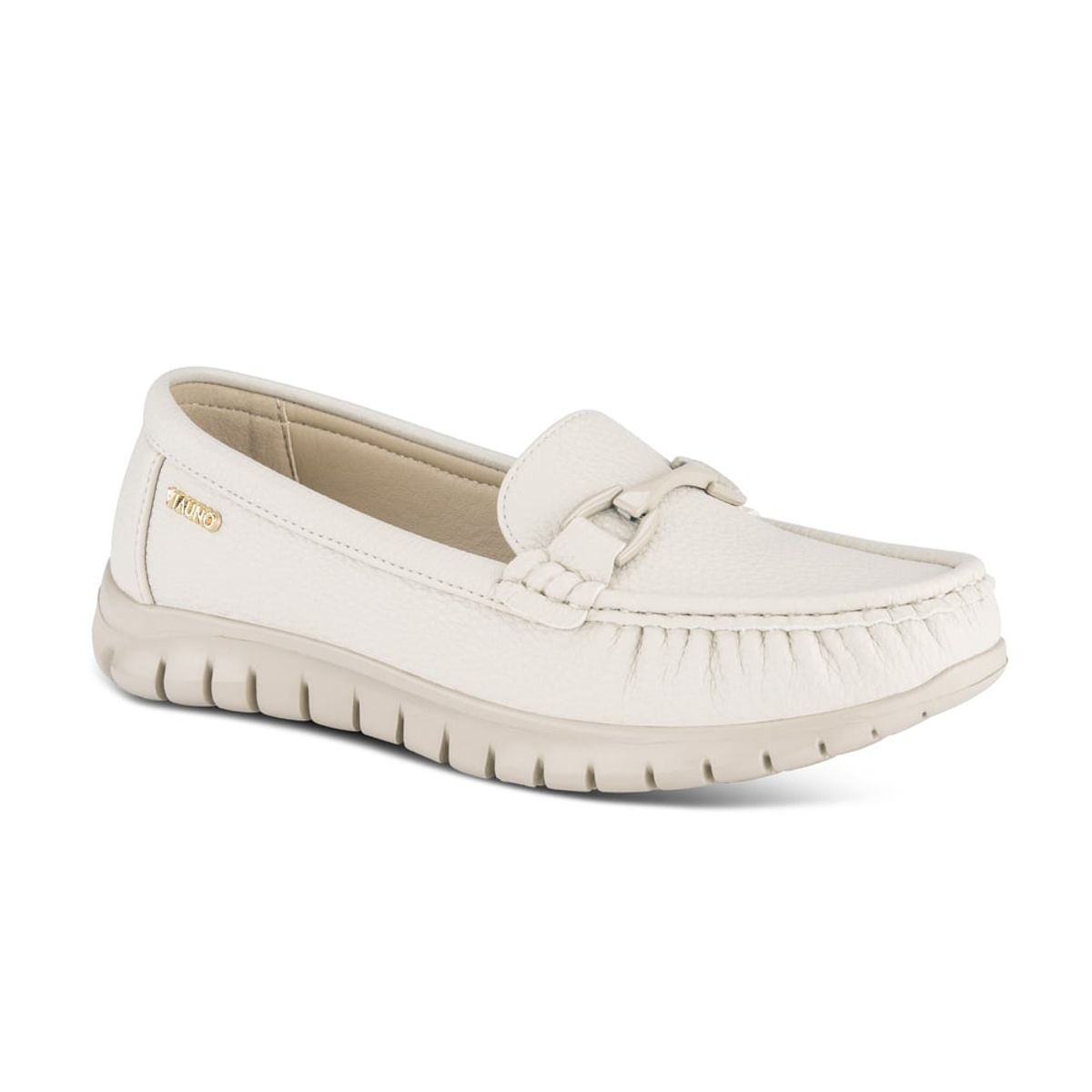 VIA UNO - Mocasin Via Uno PN06 Beige - Mujer