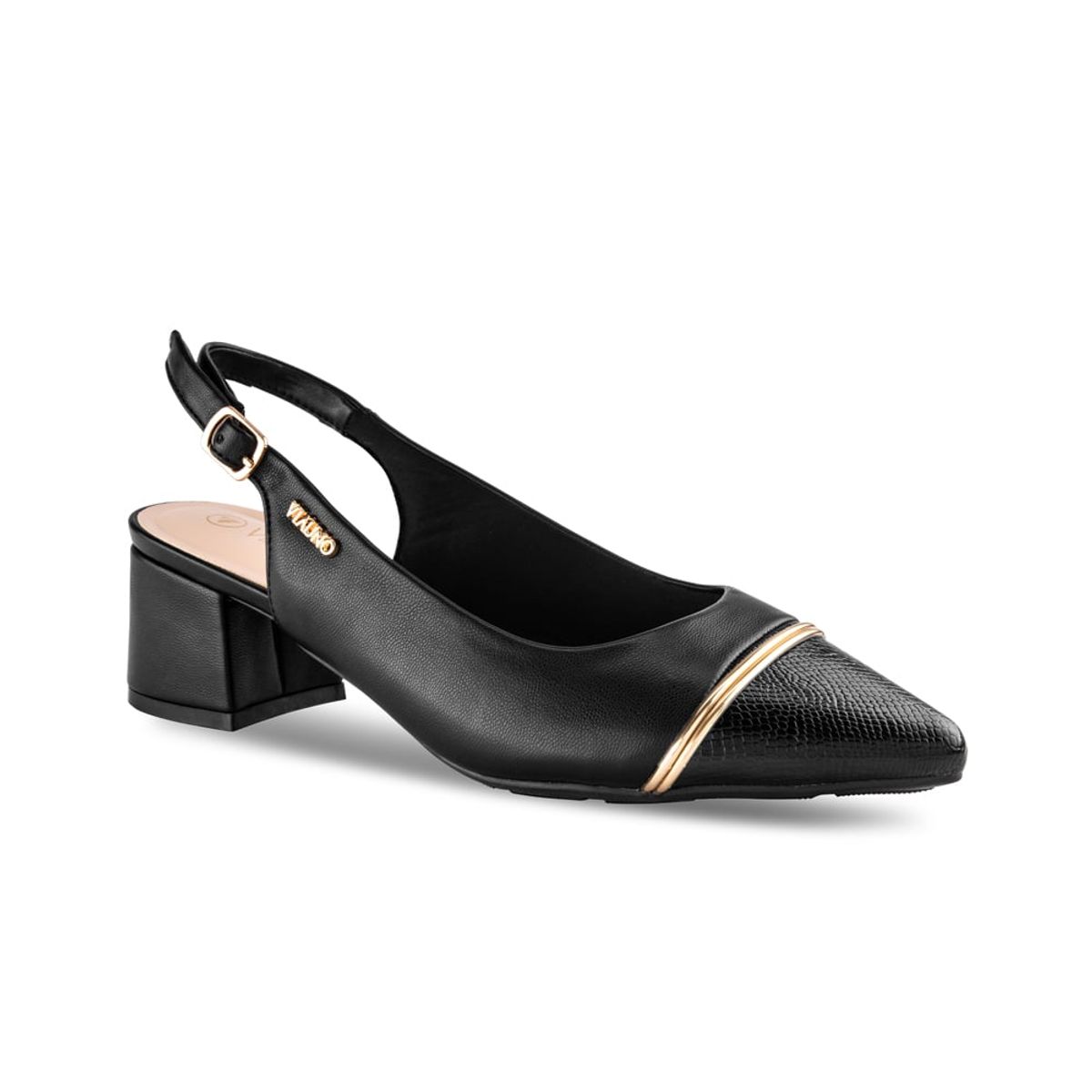 VIA UNO - Zapato Via Uno PN04 Black - Mujer