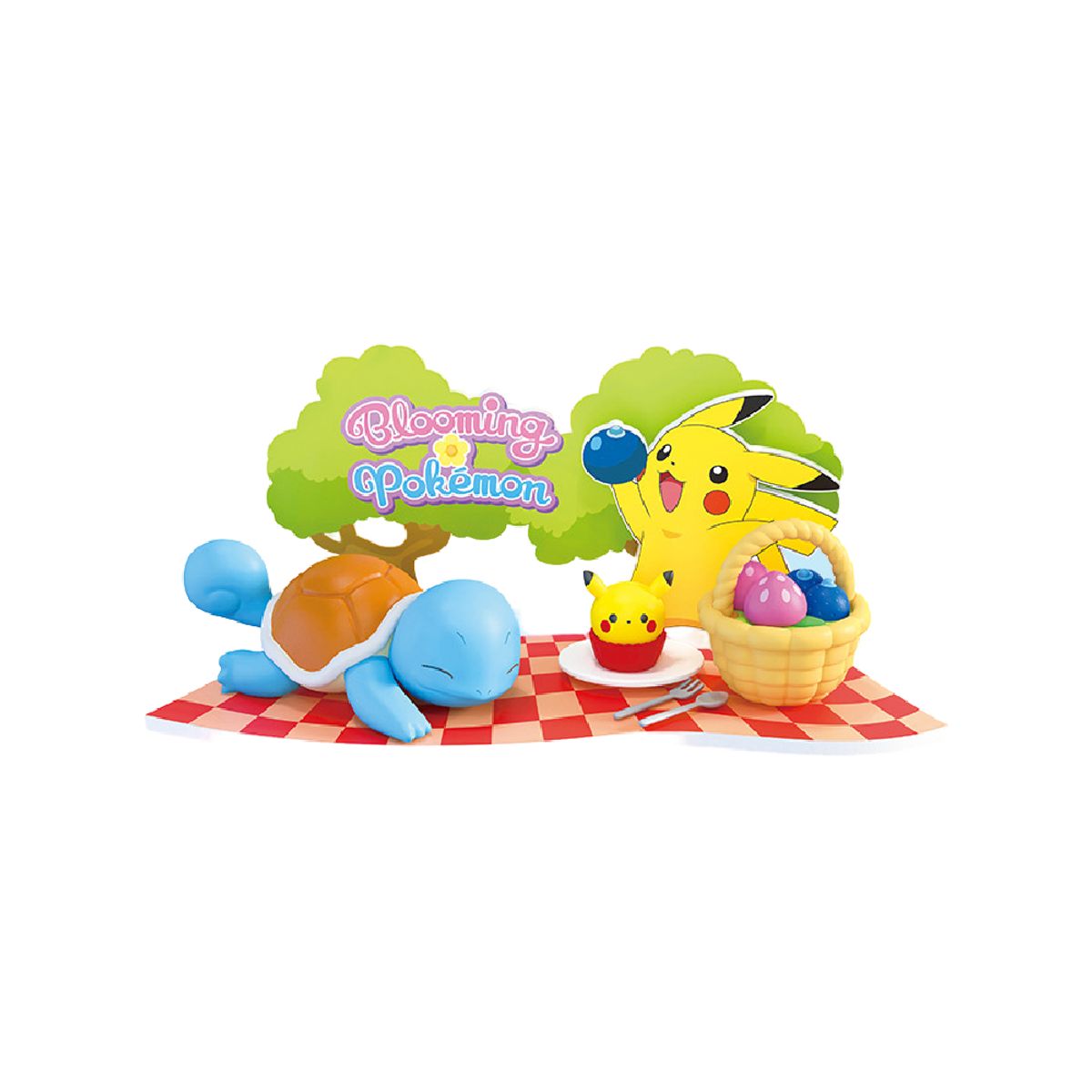 POKEMON - Pokemon Juego de Decoracion de Escena 3D de Squirtle