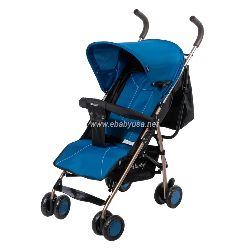 EBABY - Coche Bastón Reclinable E baby Zazu EB217-1 Azul