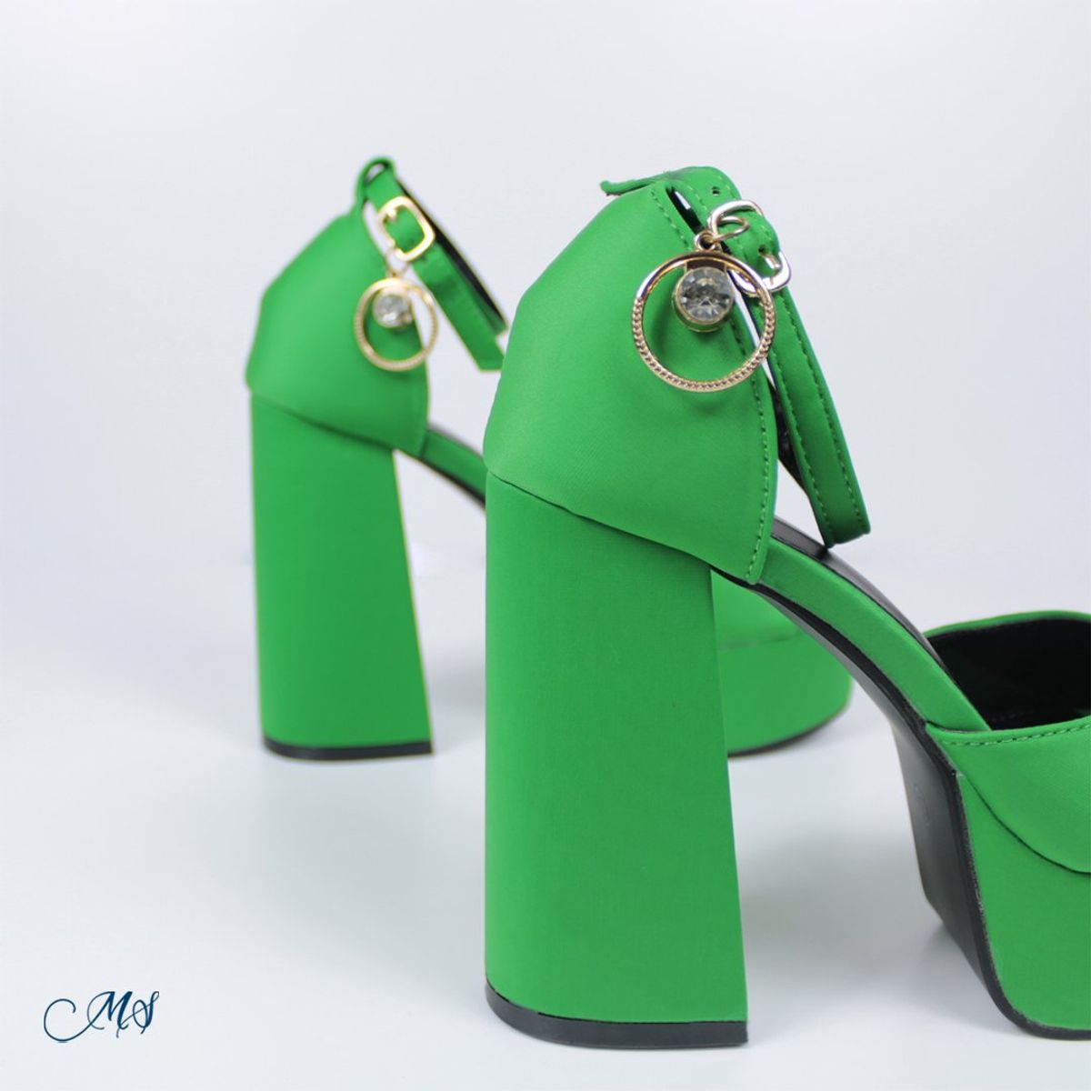 MARGLO SHOES - Sandalias Altas Mujer Verde M41