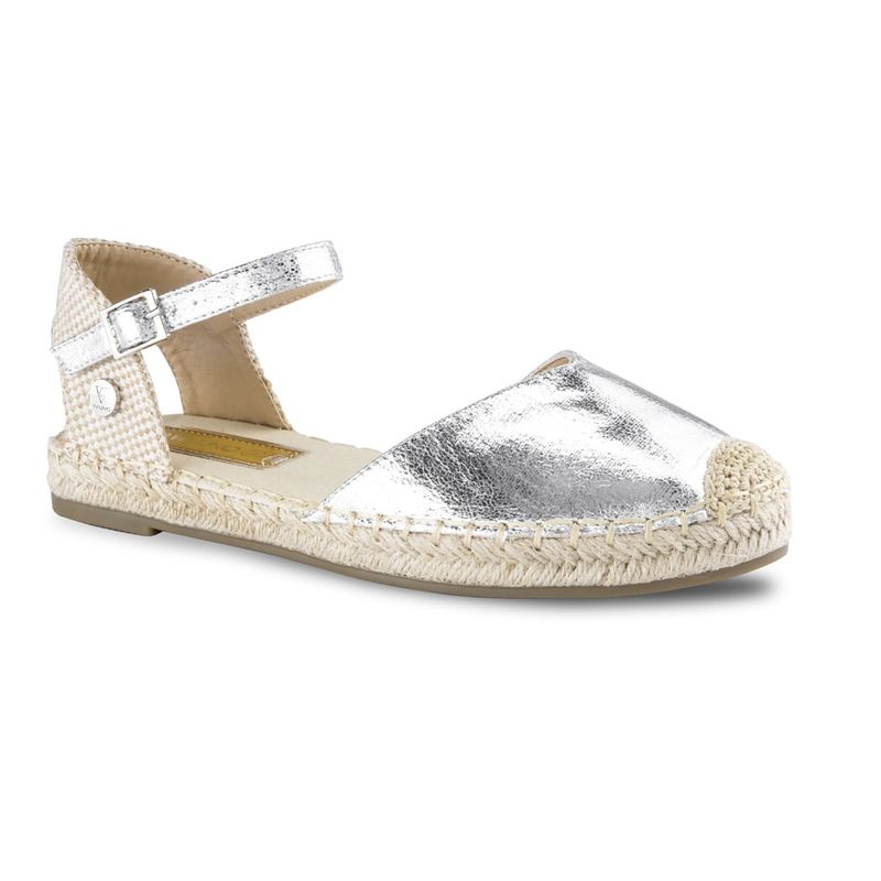 VIA UNO - Alpargata Via Uno 3V9271-6 Silver - Mujer