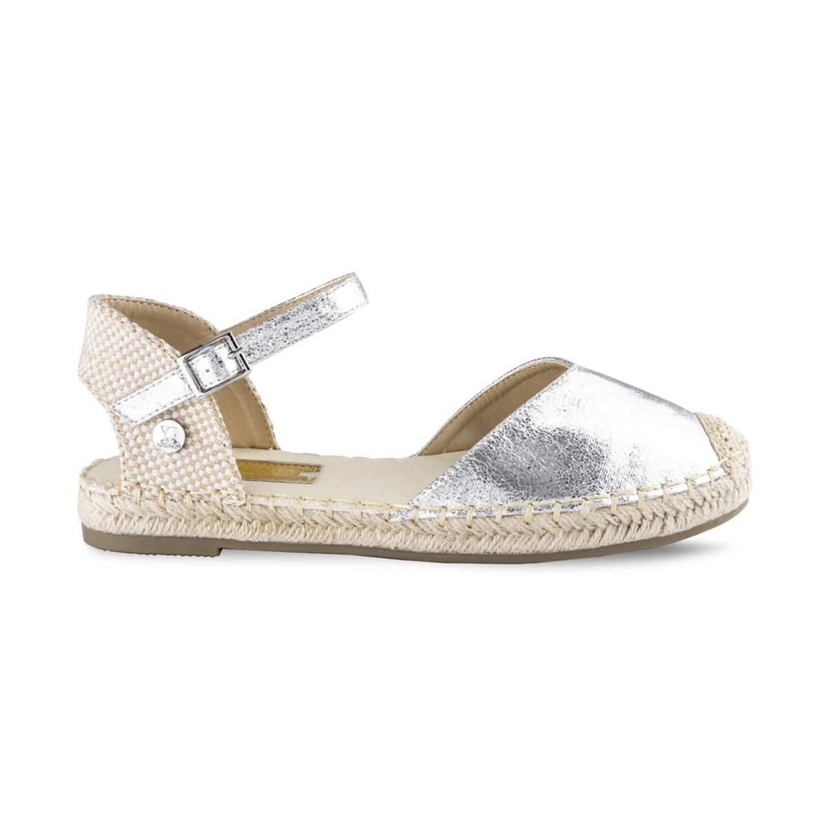 VIA UNO - Alpargata Via Uno 3V9271-6 Silver - Mujer