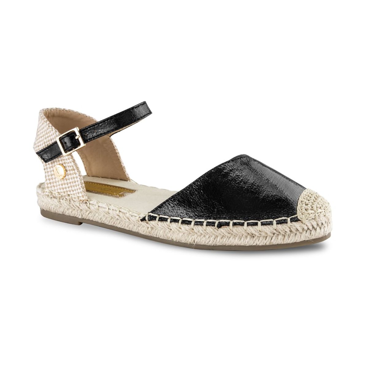 VIA UNO - Alpargata Via Uno 3V9271-6 Black - Mujer