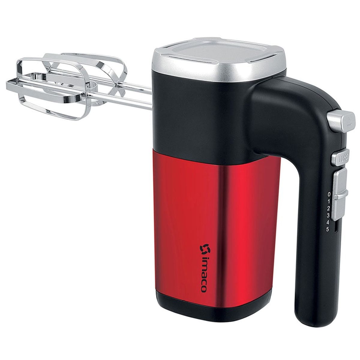 IMACO - Batidora de Mano 5 Velocidades Imaco HM400R Rojo