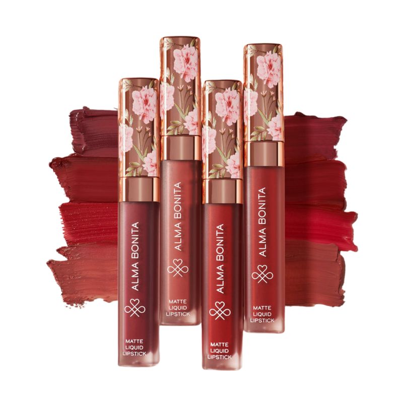 ALMA BONITA - Promo de 4 Labiales Mate