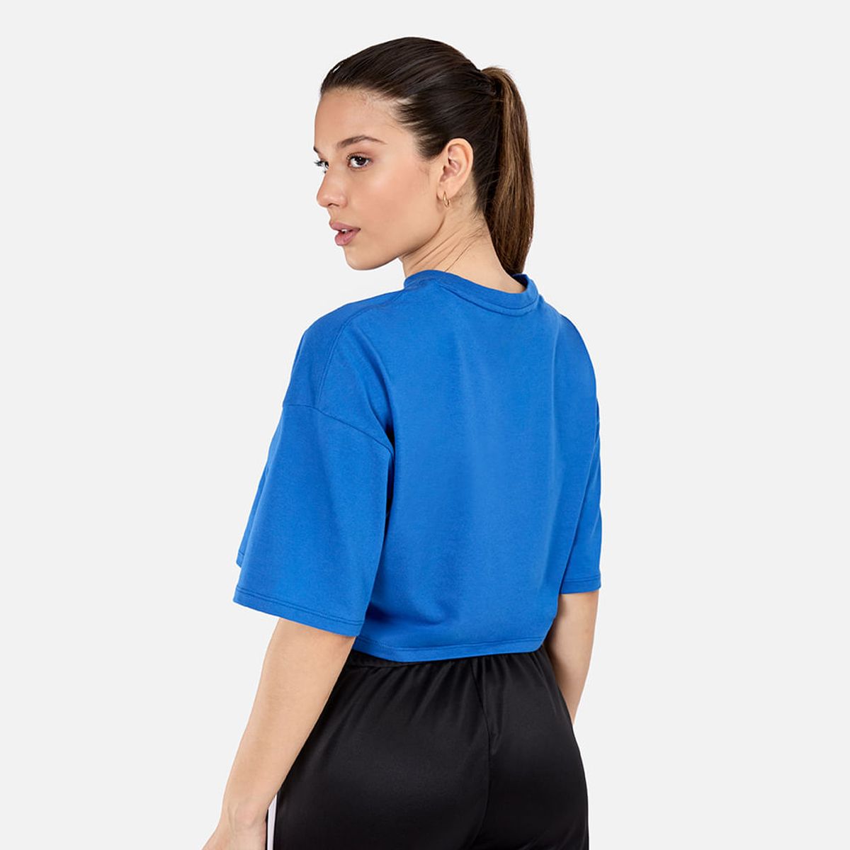 NEW ATHLETIC - Polo Crop New Athletic Jimena Azulino Mujer