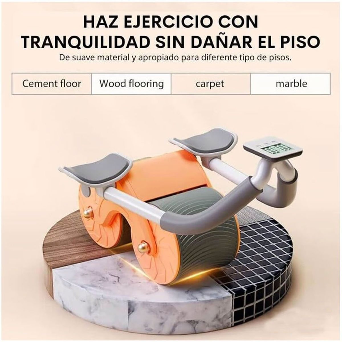 XTREME SPORT - Rueda de Abdominales Smart Fortalece Tu Abdomen