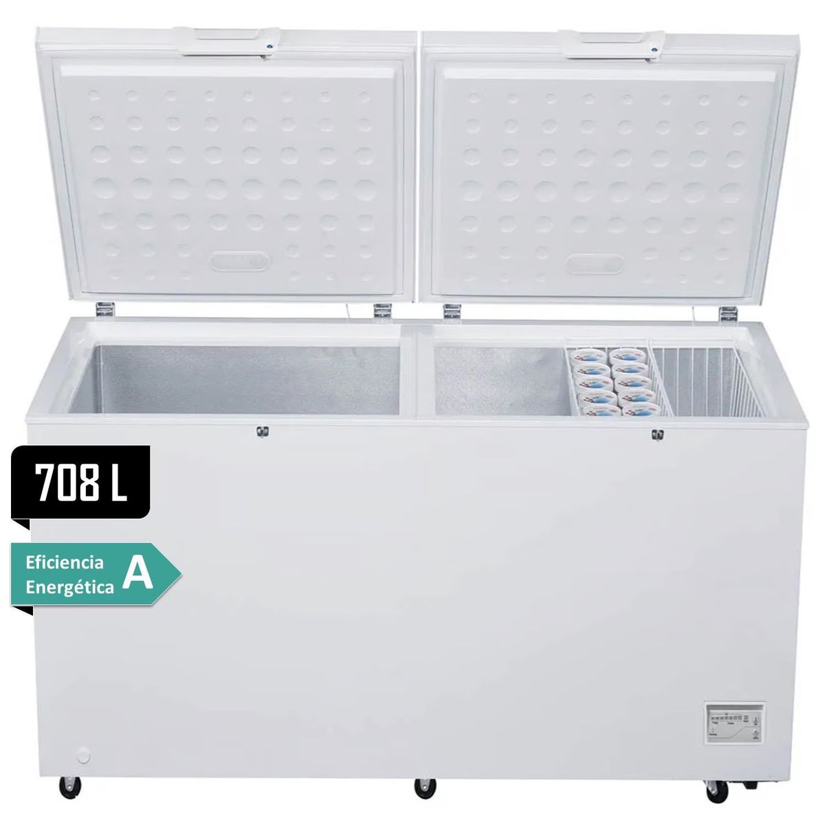 BLACKLINE - Congeladora Blackline 708L Horizontal CGD708L-1PD Chest Freez