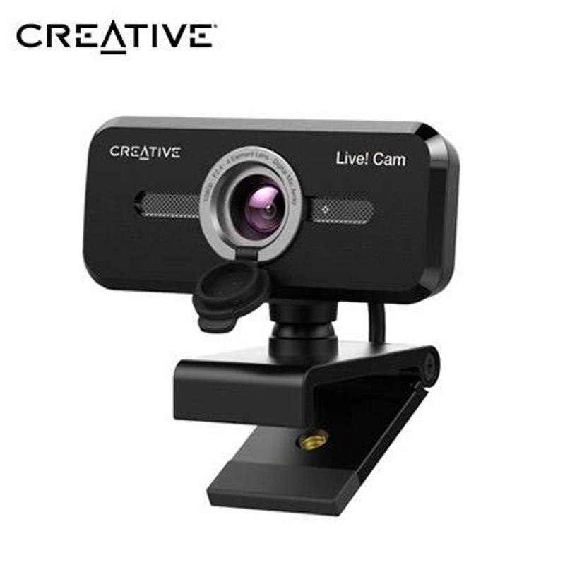 CREATIVE - CAMARA CREATIVE LIVE CAM SYNC V2 FHD 1080P CTAPA DUAL MIC USB BLACK