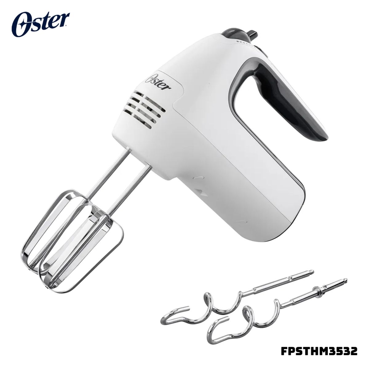 OSTER - BATIDORA DE MANO OSTER 6 VELOCIDADES + TURBO 250W BLANCO - FPSTHM3532