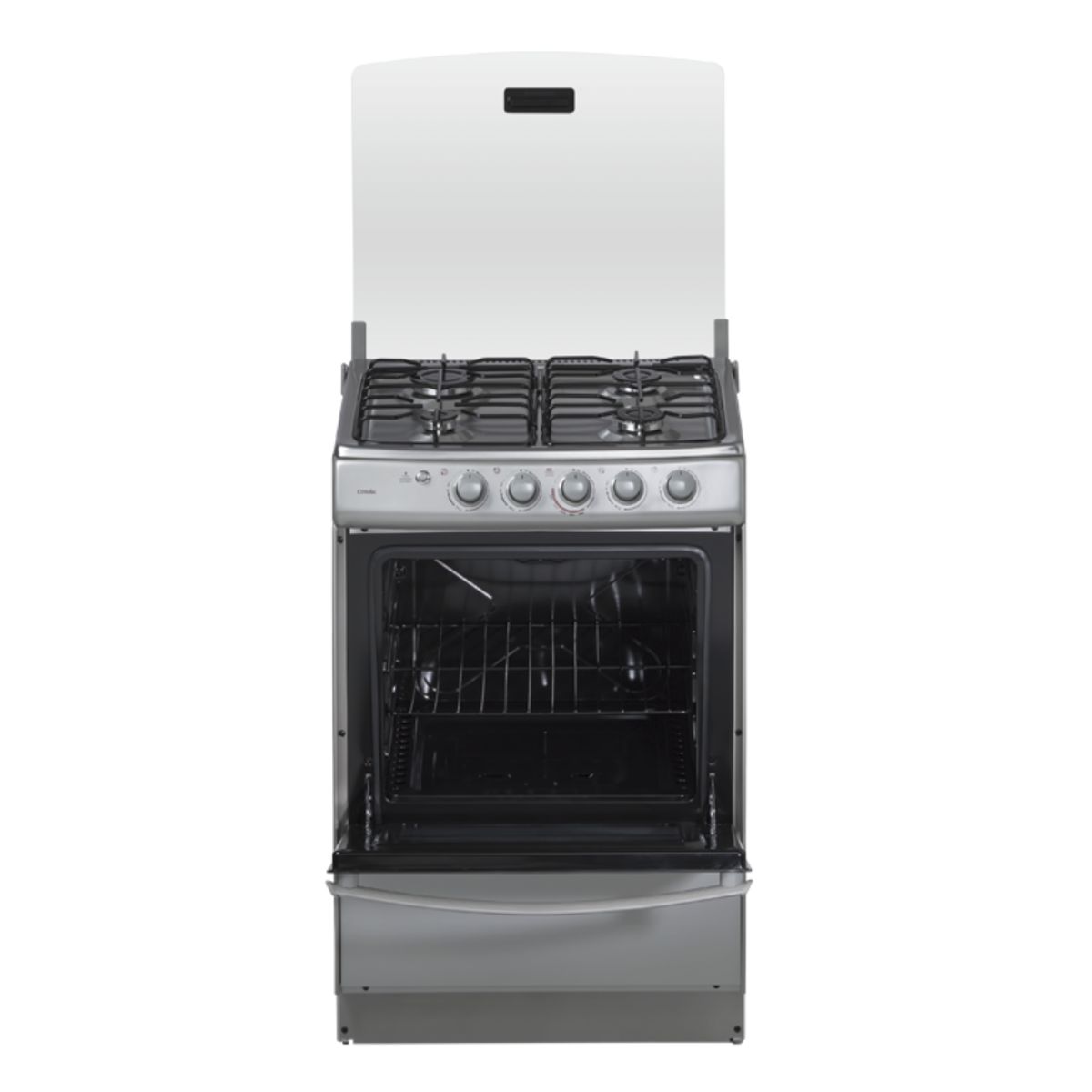 INDURAMA - COCINA DE PIE INDURAMA A GAS 4 HORNILLAS ACERO INOX - CORUÑA