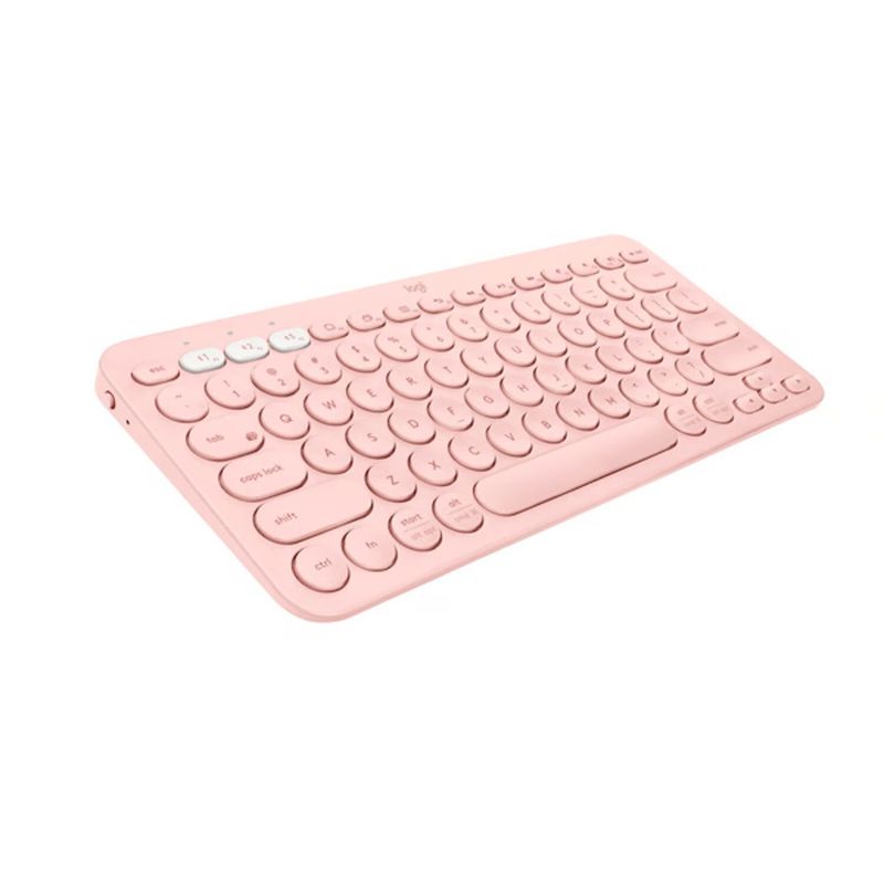 LOGITECH - Teclado Logitech Bluetooth Multidispositivo K380 ROSADO