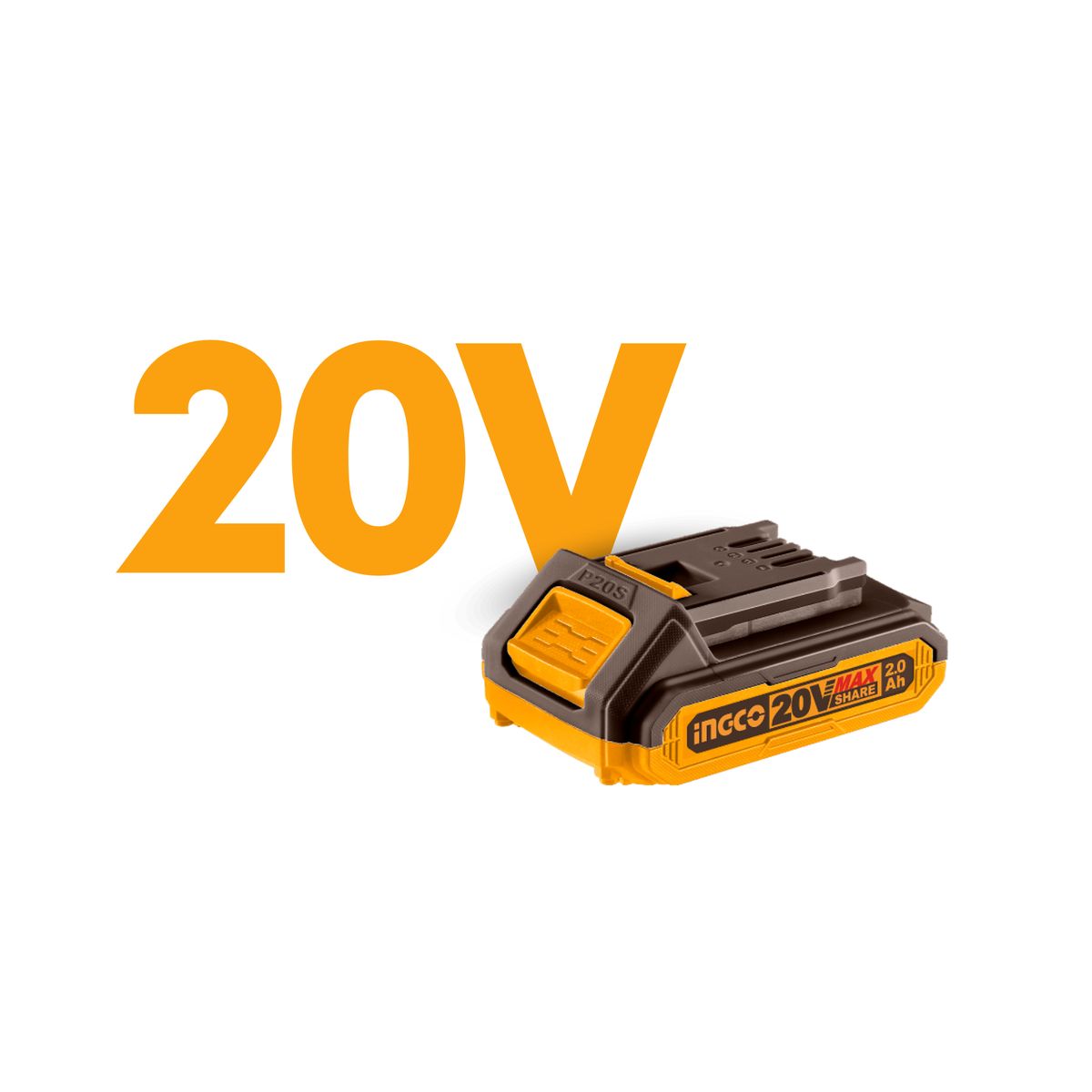 INGCO TOOLS - SET 3 BATERIAS 2.0AH INGCO