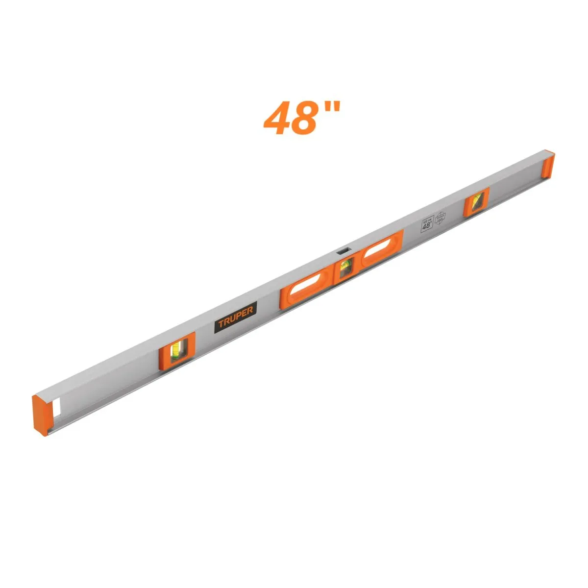 TRUPER - Nivel Profesional de 48" de Mano Aluminio, TRUPER 17040