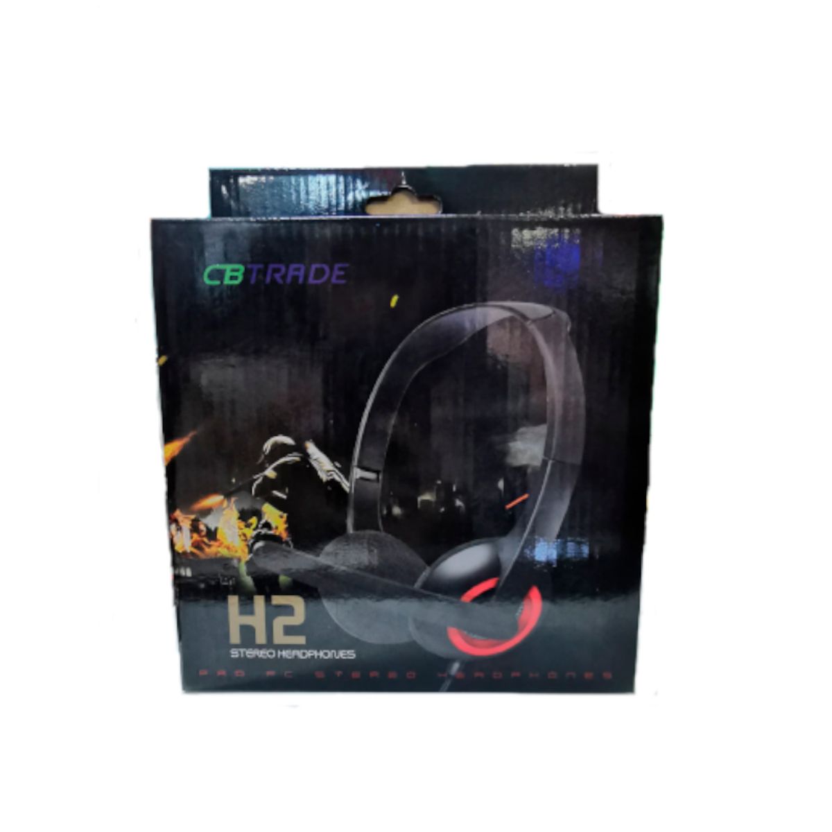 GENERICO - AUDIFONO PARA PC CON MICROFONO COLOR NEGRO