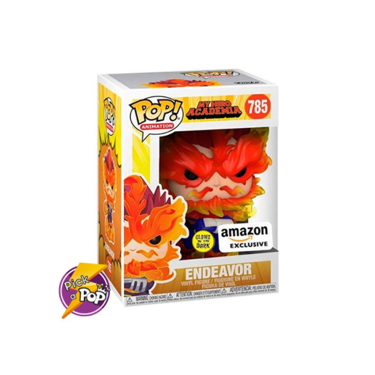 FUNKO - MY HERO ACADEMIA  ENDEAVOR GLOW IN THE DARK 785