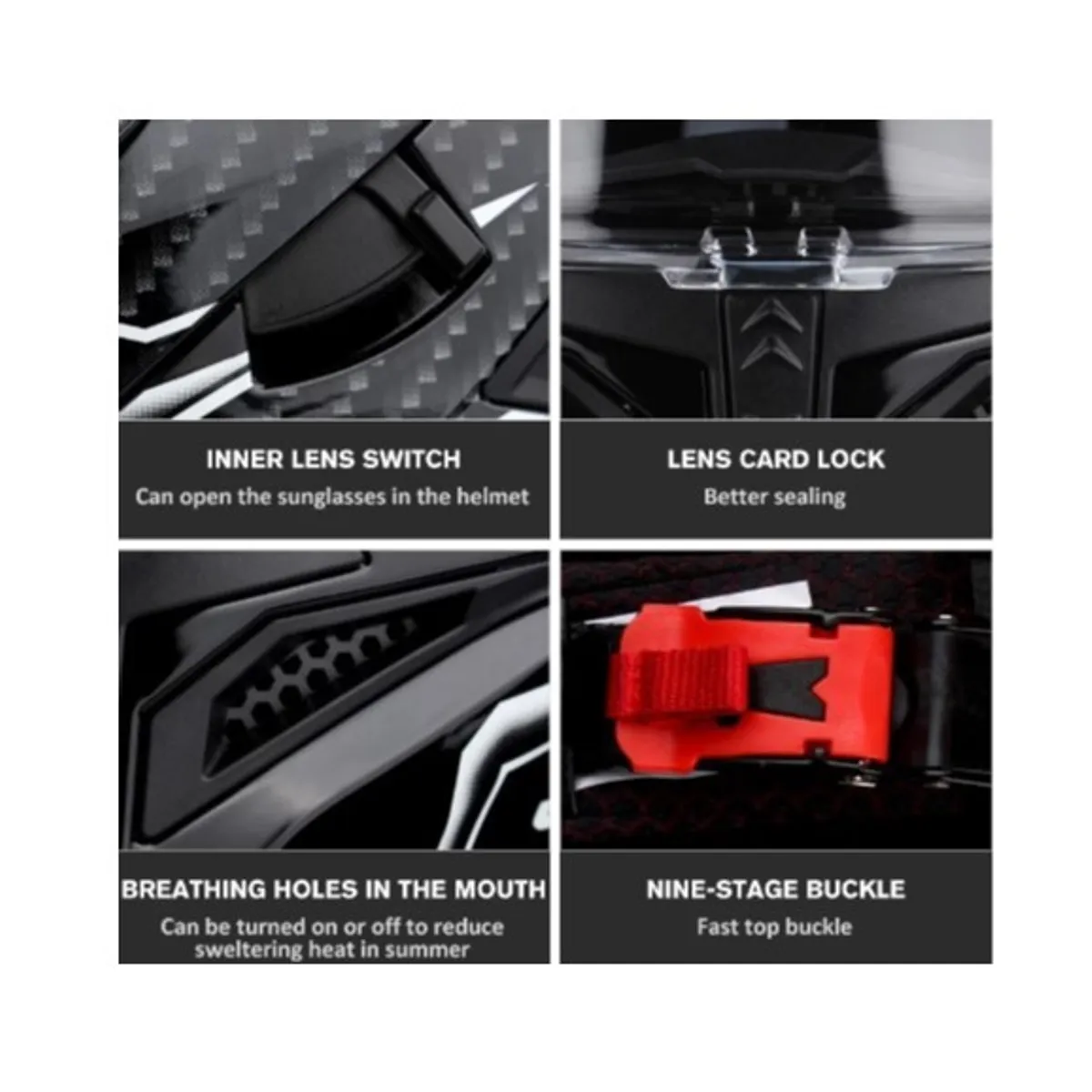 CES - CASCO MOTO DOBLE CERTIFICADO ECER DOT DOBLE VISOR NEGRO MATE ROSA M