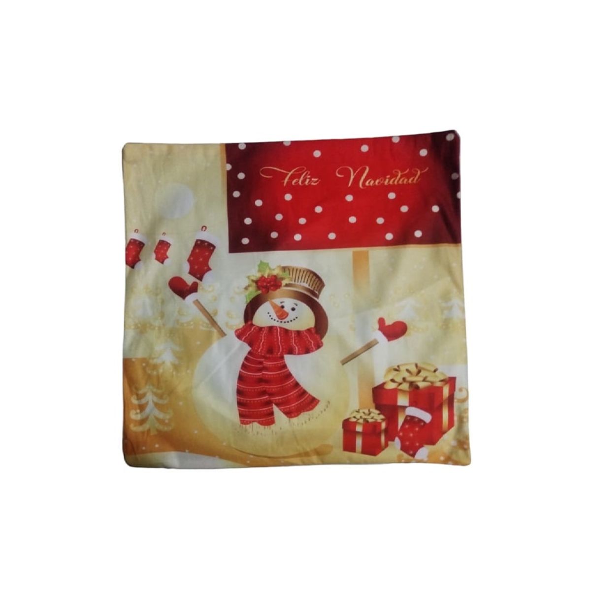 GENERICO - set de 2 Fundas de cojin navideñas