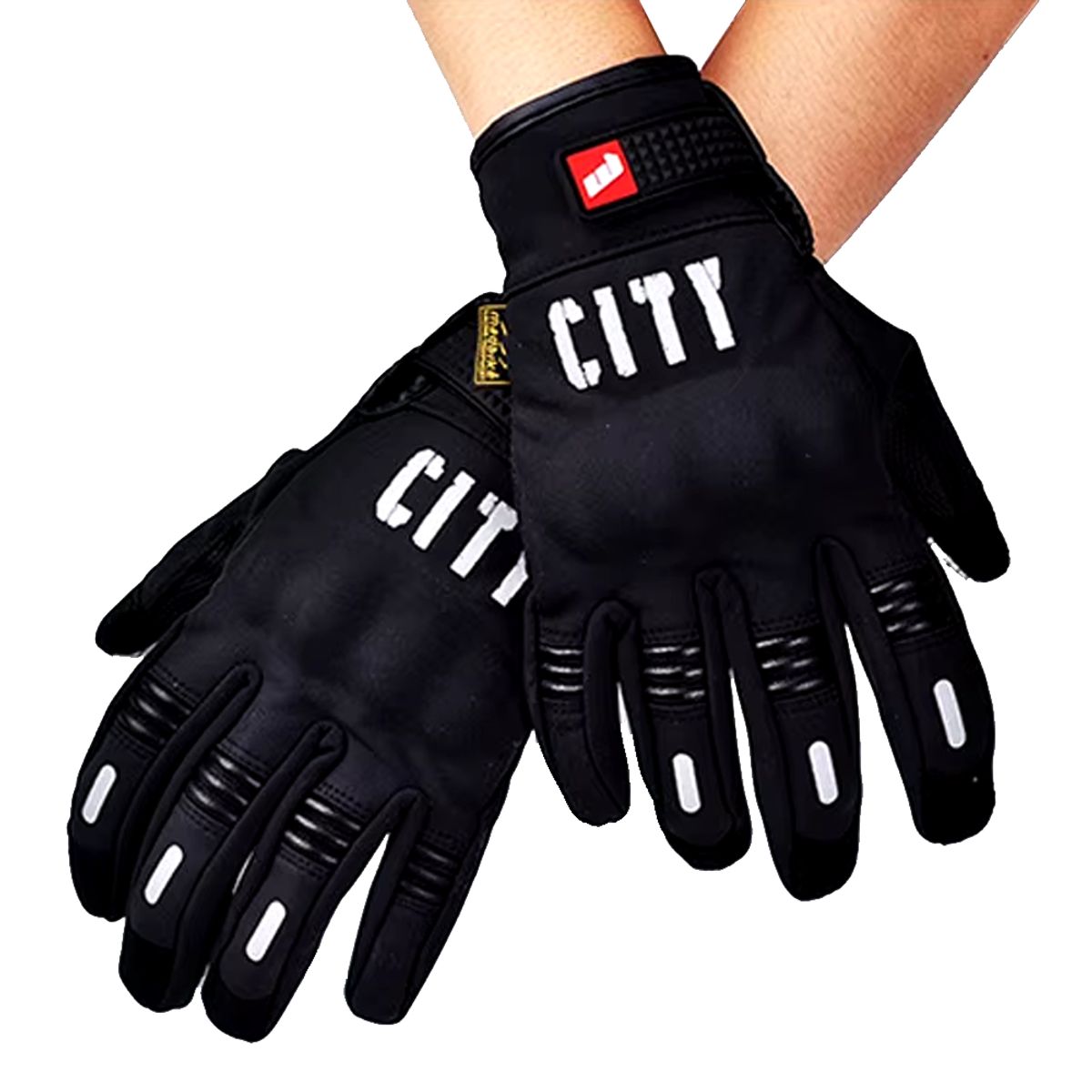 PROBIKER - GUANTES PARA MOTO CITY IMPERMEABLES REFLECTIVOS CON TACTIL