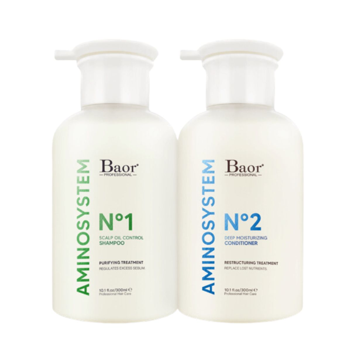 BAOR PROFESSIONAL - BAOR - Aminosystem Scalp Oil Shampoo 300ml + Acondicionador 300ml