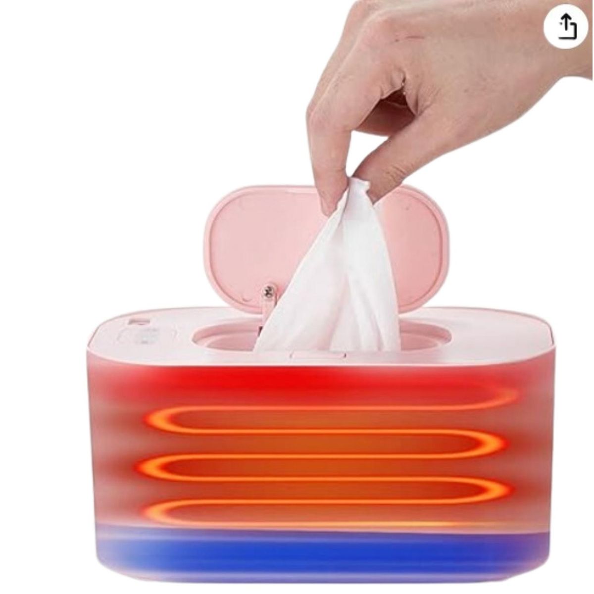 GENERICO - Calentador de toallitas o pañitos humedos hasta 60C - Blanco