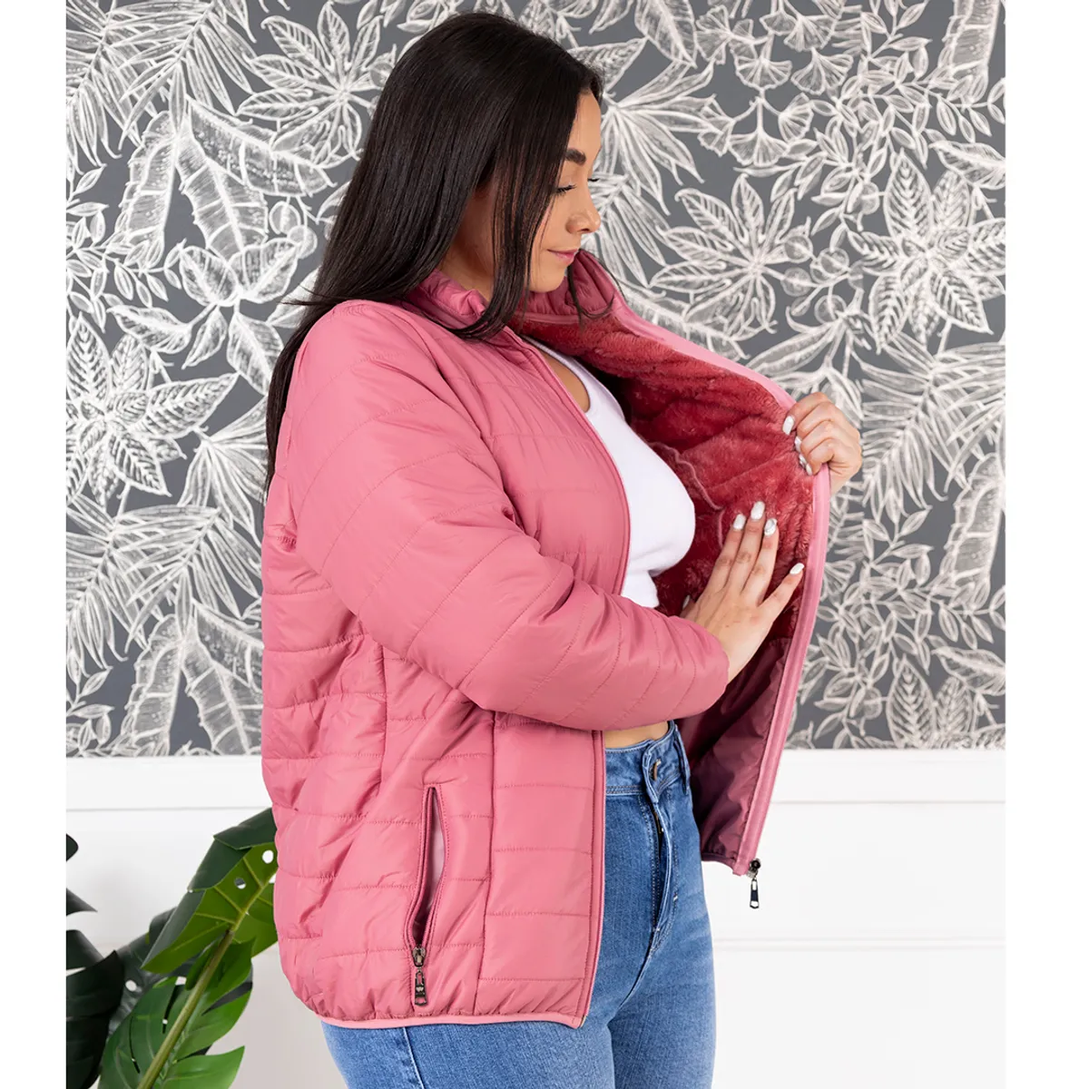 JUSTO - CASACA PARA MUJER  - ACOLCHADO