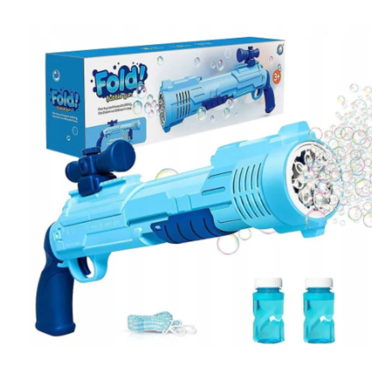 GENERICO - Juguete Pistola de Burbujas automática para Niña Rosado