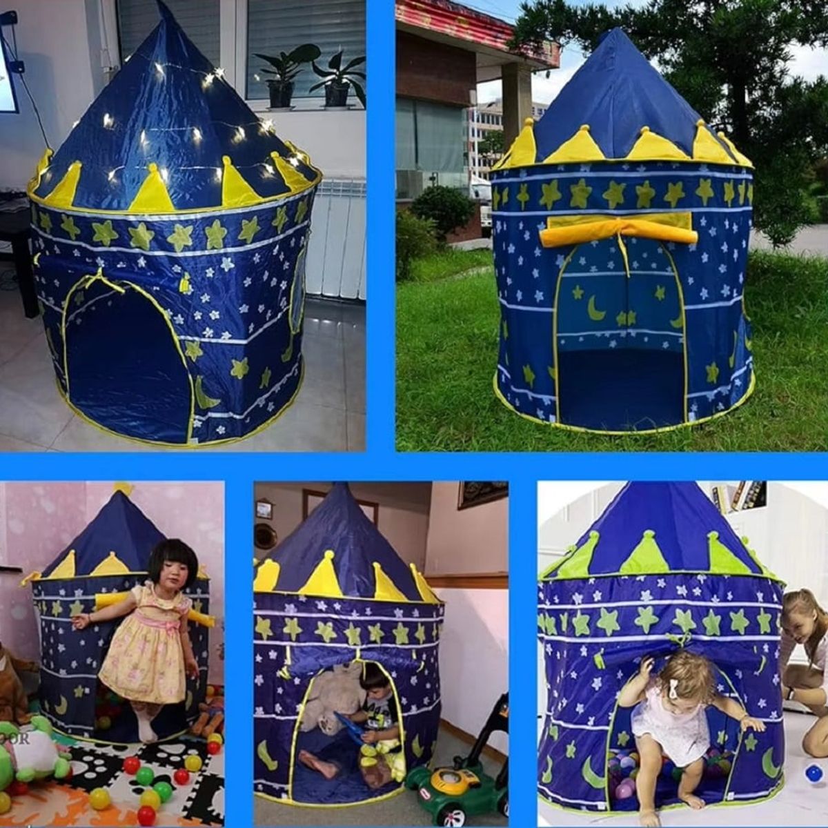 GENERICO - CARPA CASTILLO CASA DE JUEGOS -ROSADO