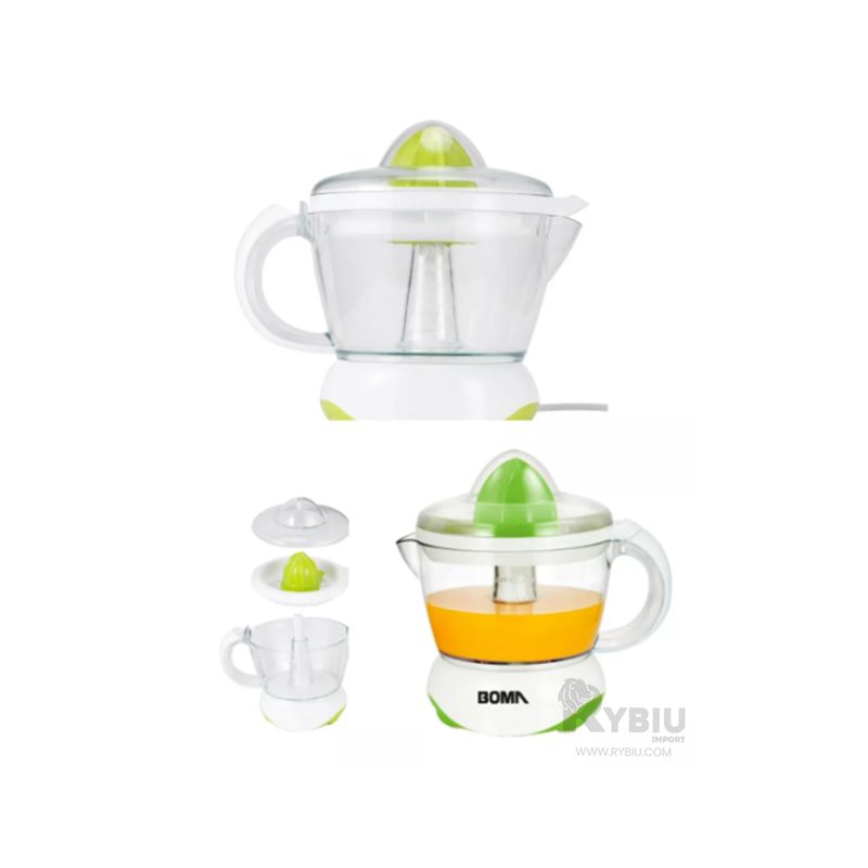 RYBIU IMPORT - Extractor de Jugos Citricos 1200ml Blanco Y+Gift MiniAgenda