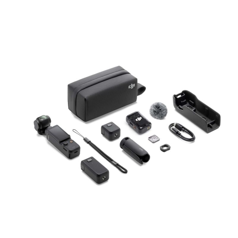 DJI - DJI Osmo Pocket 3 Pack para Creadores de contenido