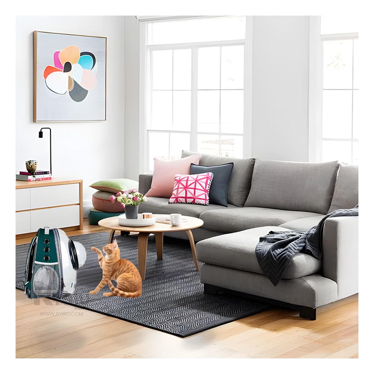 GENERICO - Mochila Innovadora y con Diseño Tono Verde Y+Regalo Agendita