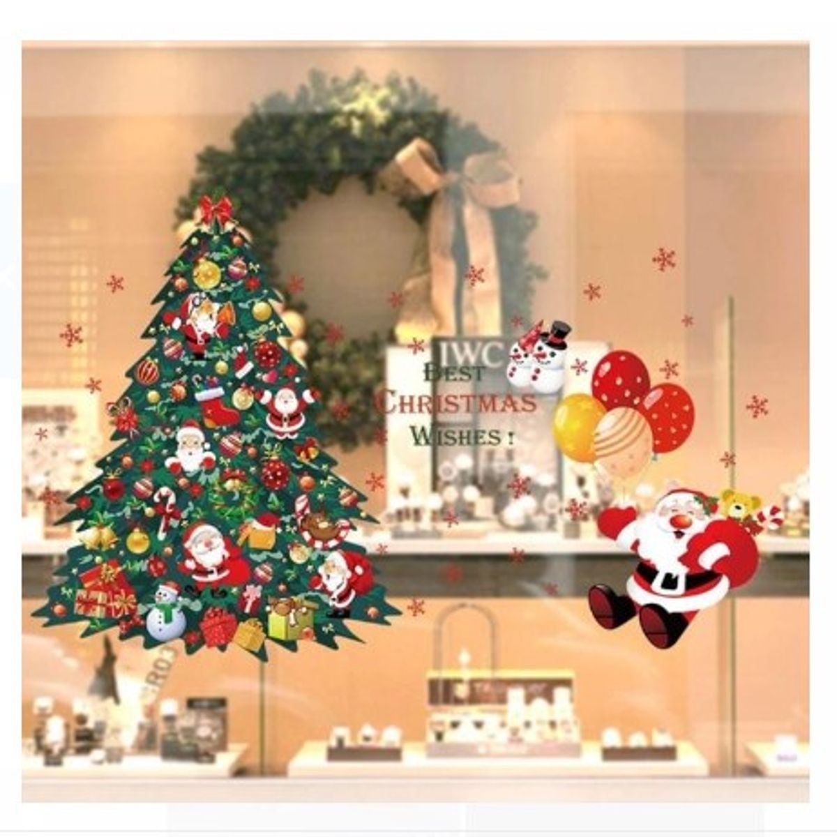 GENERICO - Pegatina Navidad stickers adhesivos Grande