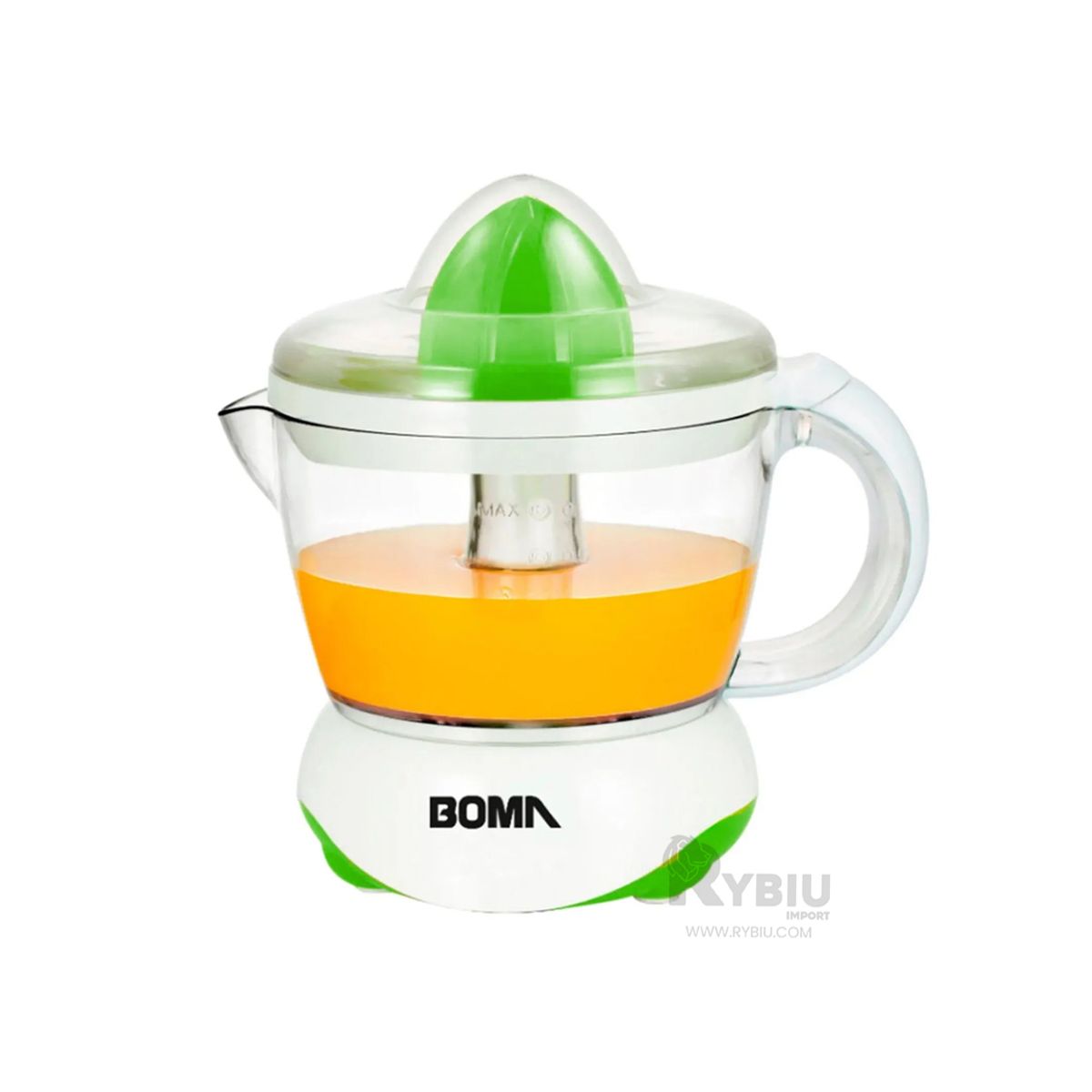 RYBIU IMPORT - Exprimidor de Citricos en 1200ml en Blanco Y+Regalo Agendita