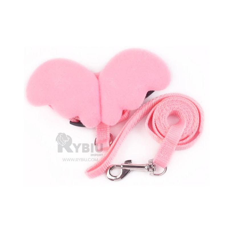 RYBIU IMPORT - Arnes para Cahorros en Color Rosado Y+Stickers