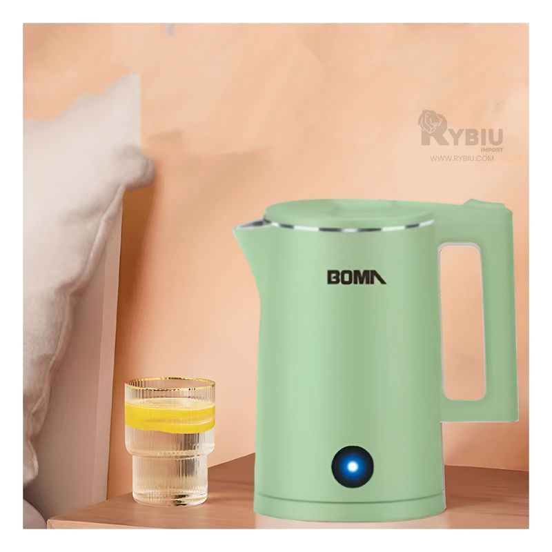 GENERICO - Jarra Inteligente de 1800ml en Color Verde Y+Papel de Regalo