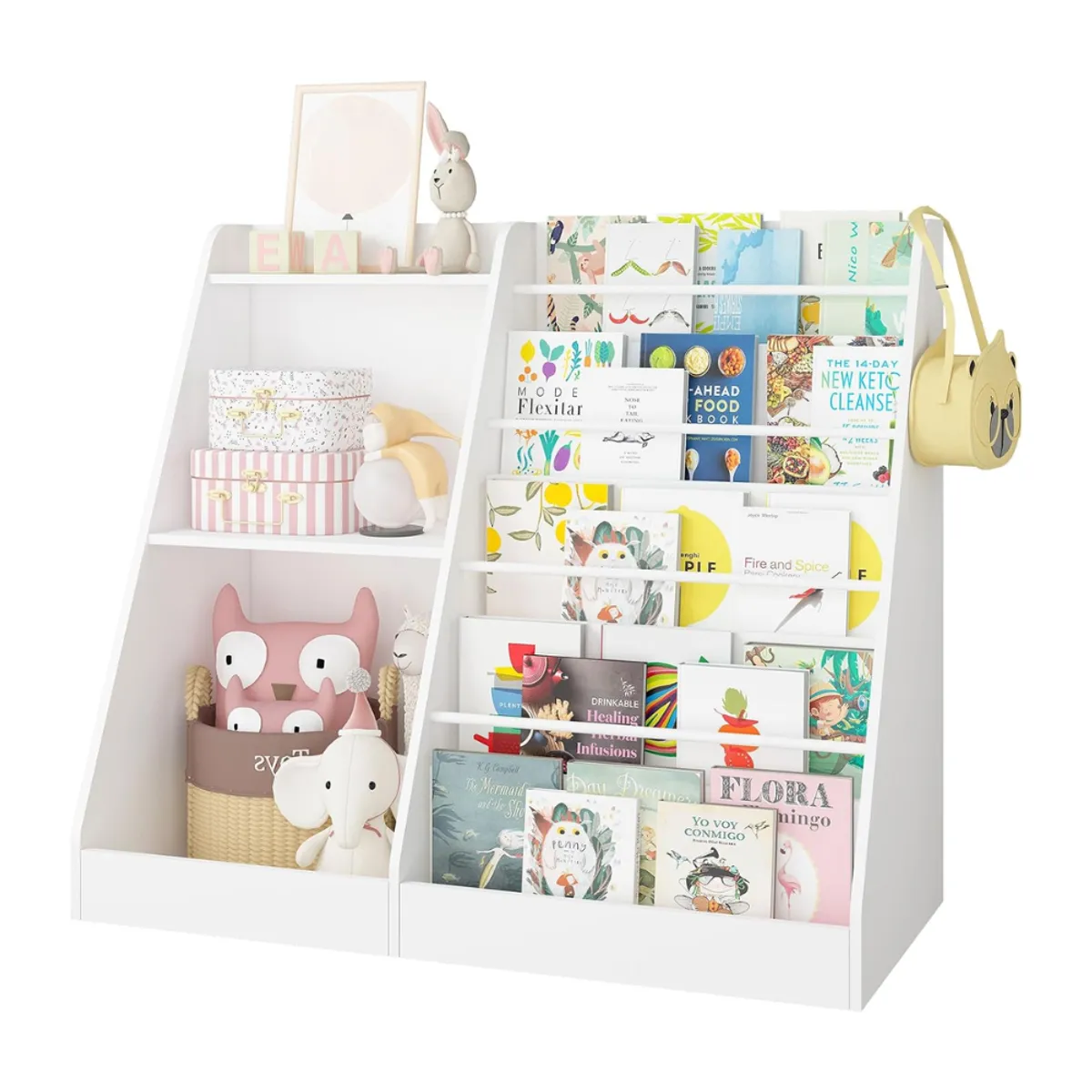 GENERICO - Librero Juguetero Montessori Benny Blanco Petrox Home