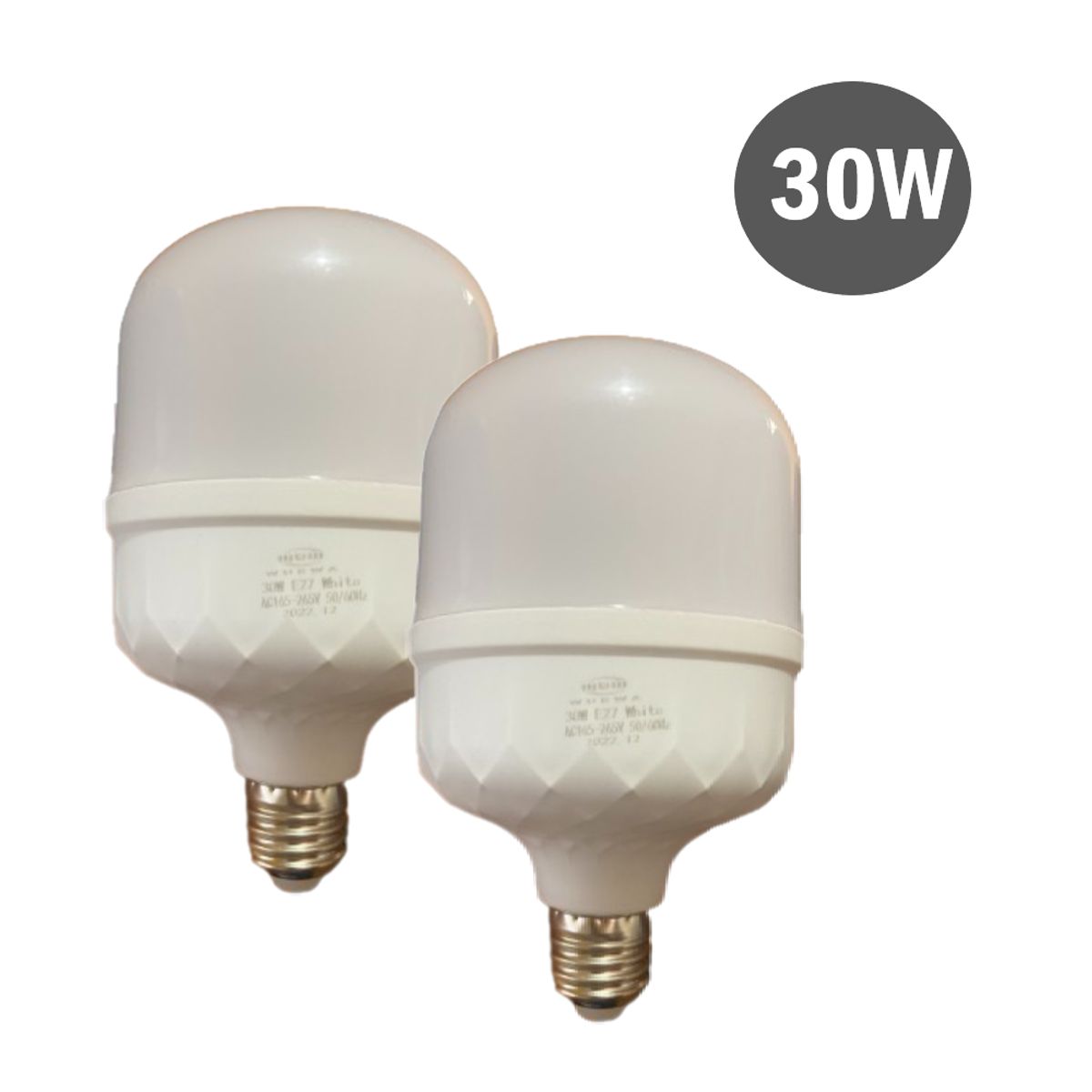 GENERICO - Pack x2 Focos Bombillas led de 30W High Power