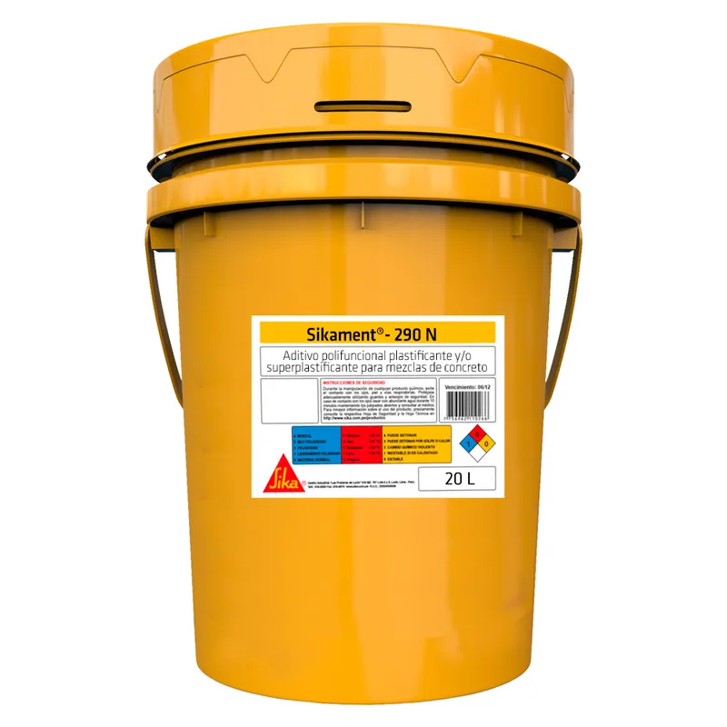 SIKA - Aditivo polifuncional impermeabilizante de concreto Sikament 290N 20L