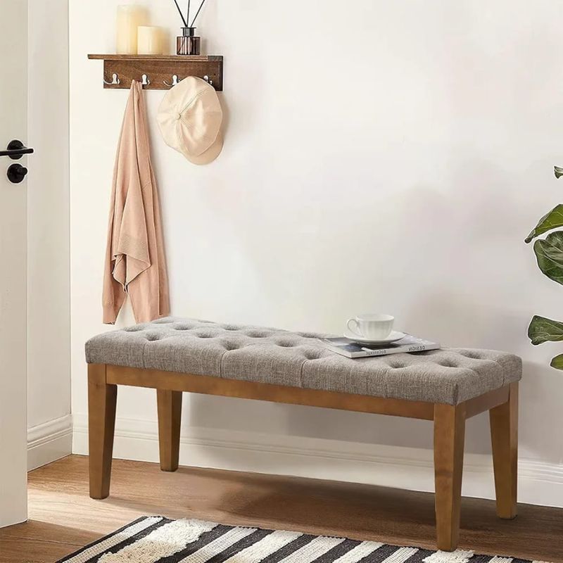 GENERICO - Banqueta Lola Gris Pandora Home