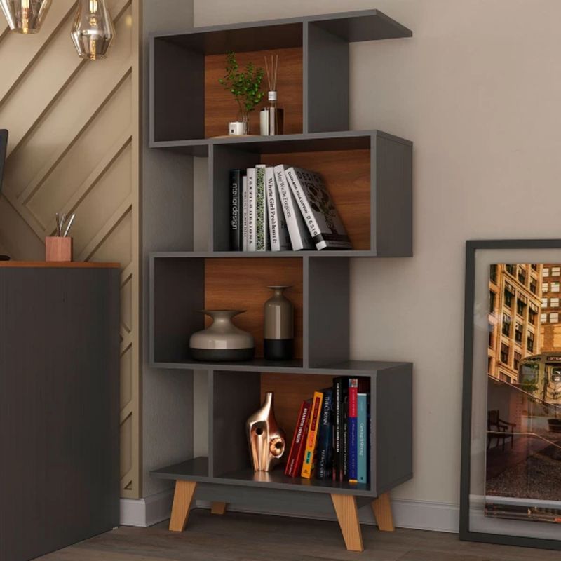 TU MESITA - Librero Clásico Moisés color Negro TU MESITA