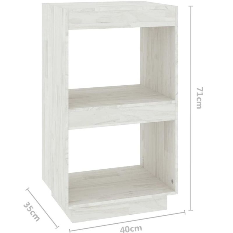 TU MESITA - Librero Bajo TU MESITA Maki color Blanco