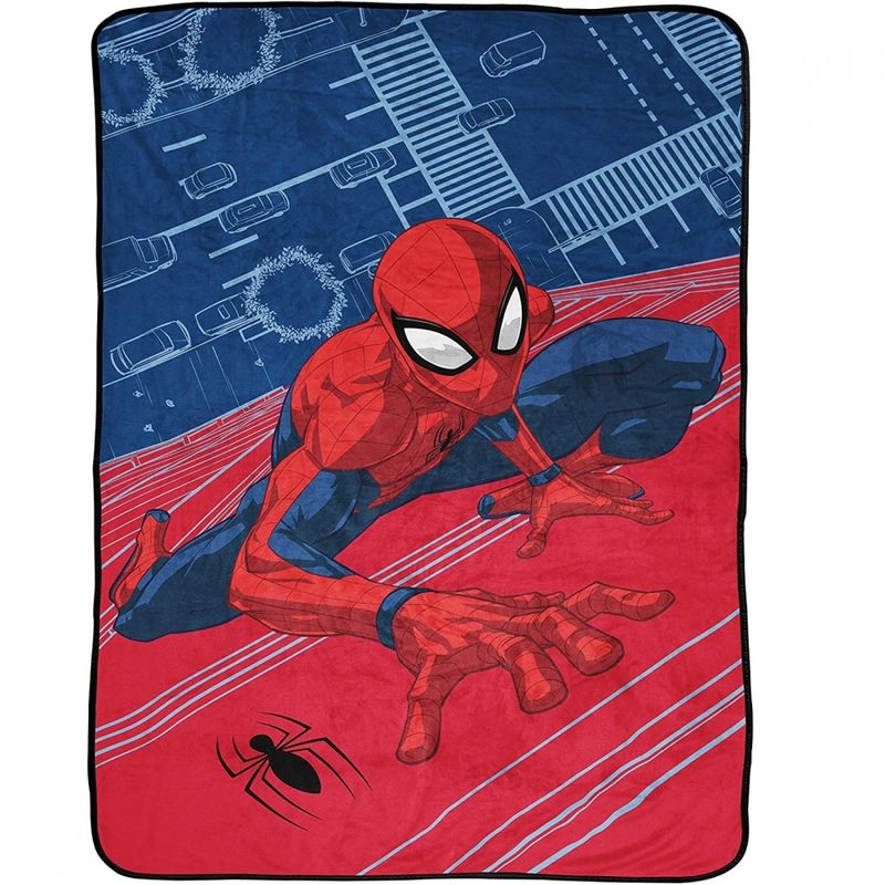 DISNEY - Manta de felpa extra suave Spiderman