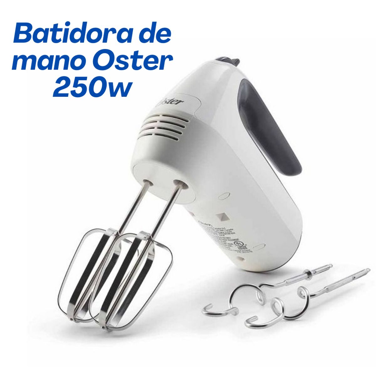 OSTER - Batidora de Mano Oster con 6 velocidades y función turbo FPSTHM3532
