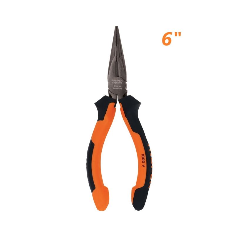 TRUPER - Alicate 6" de Punta y Corte Mango Comfort Grip TRUPER 17334