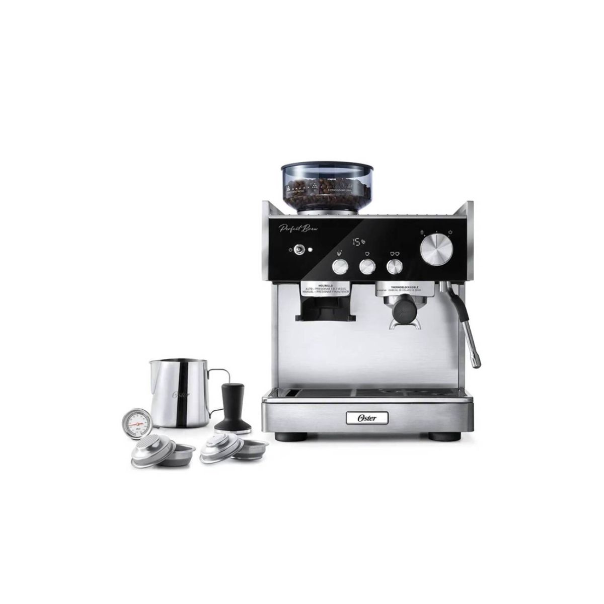 OSTER - Cafetera para Espresso Perfect Brew BVSTEM7400