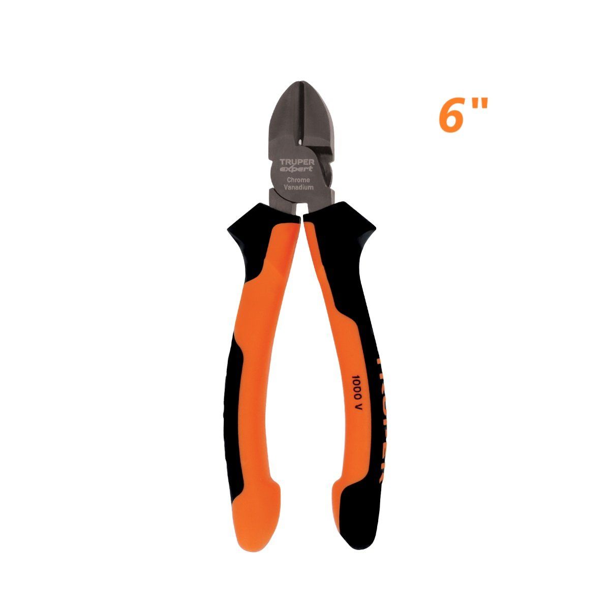 TRUPER - Alicate 6" de Corte Diagonal Mango Comfort Grip TRUPER 17331